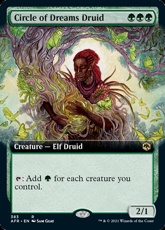 Circle of Dreams Druid (Extended Art) [Dungeons & Dragons: Adventures in the Forgotten Realms] | Black Swamp Games