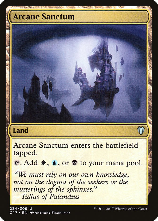 Arcane Sanctum [Commander 2017] | Black Swamp Games