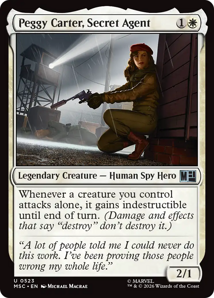 Peggy Carter, Secret Agent [Marvel Super Heroes Commander] | Black Swamp Games