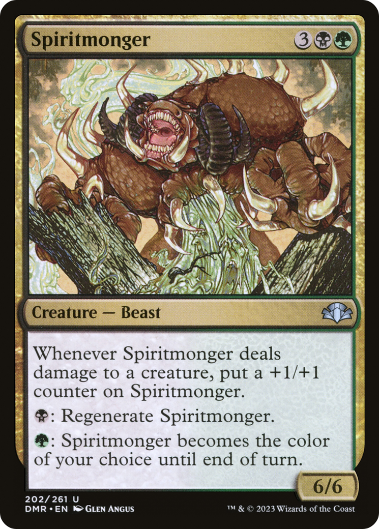 Spiritmonger [Dominaria Remastered] | Black Swamp Games