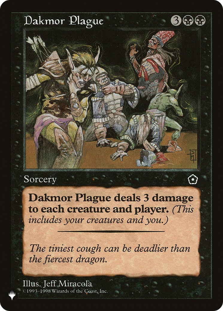 Dakmor Plague [The List] | Black Swamp Games