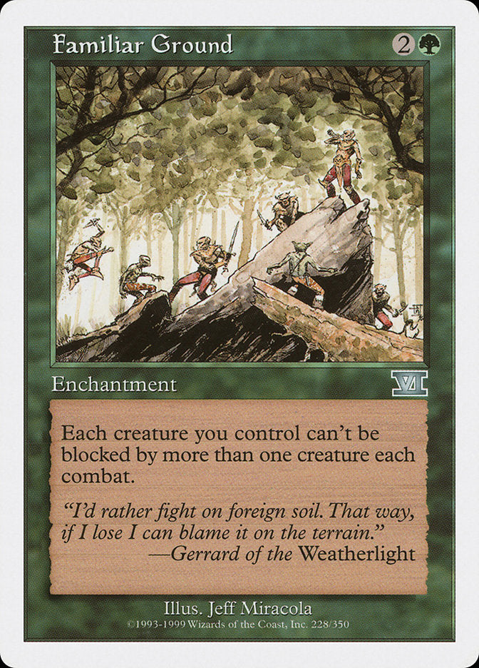 Familiar Ground [Classic Sixth Edition] | Black Swamp Games