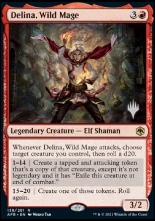 Delina, Wild Mage (Promo Pack) [Dungeons & Dragons: Adventures in the Forgotten Realms Promos] | Black Swamp Games