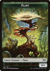 Clue // Plant Double-Sided Token [Double Masters Tokens] | Black Swamp Games