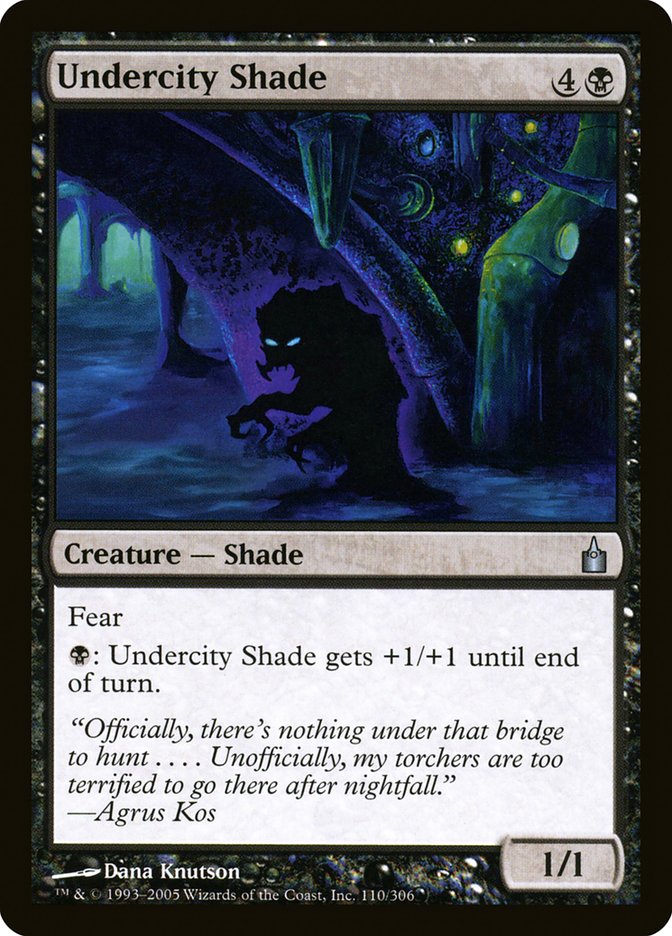 Undercity Shade [Ravnica: City of Guilds] | Black Swamp Games