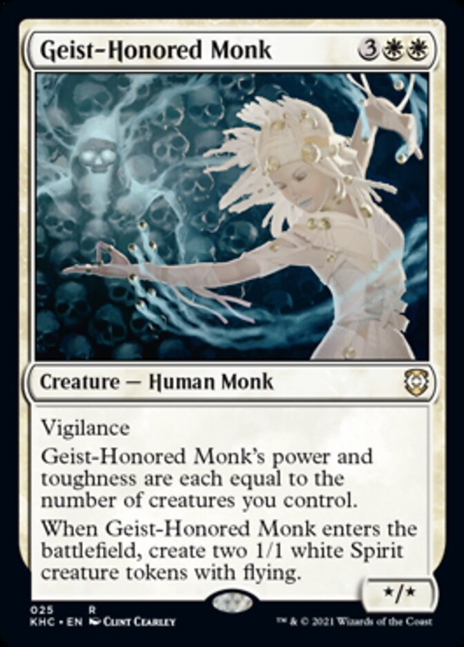 Geist-Honored Monk [Kaldheim Commander] | Black Swamp Games