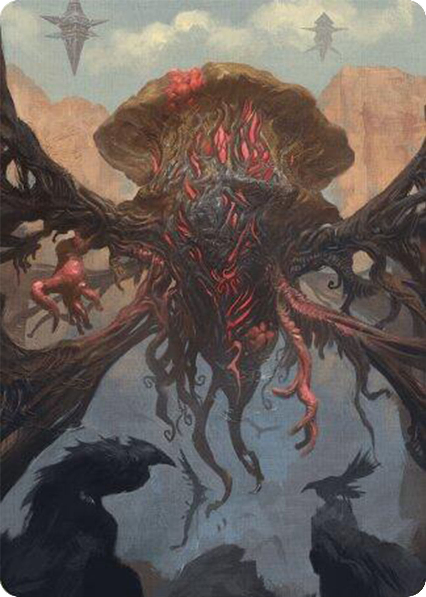 Inversion Behemoth Art Card [Modern Horizons 3 Art Series] | Black Swamp Games