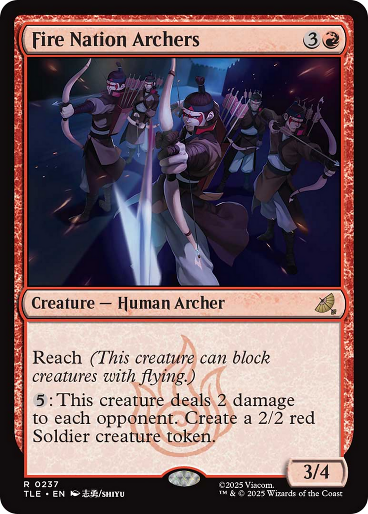 Fire Nation Archers [Avatar: The Last Airbender: Eternal-Legal] | Black Swamp Games