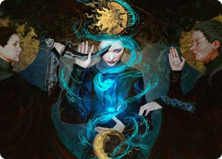 Witness the Future Art Card [Innistrad: Crimson Vow Art Series] | Black Swamp Games