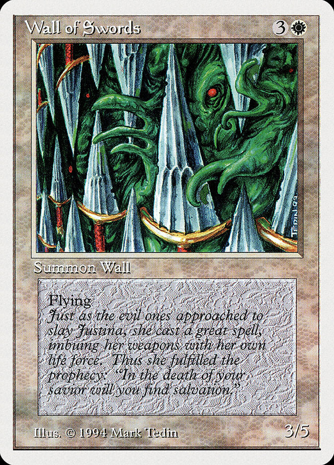 Wall of Swords [Summer Magic / Edgar] | Black Swamp Games