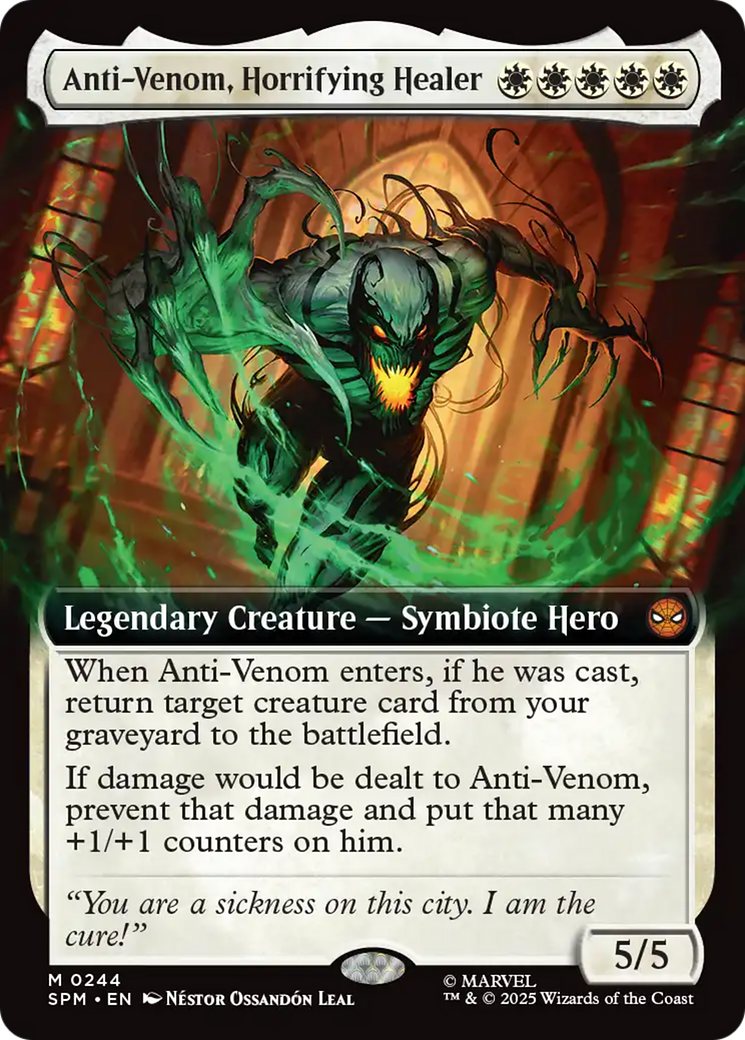 Anti-Venom, Horrifying Healer (Extended Art) [Marvel's Spider-Man] | Black Swamp Games