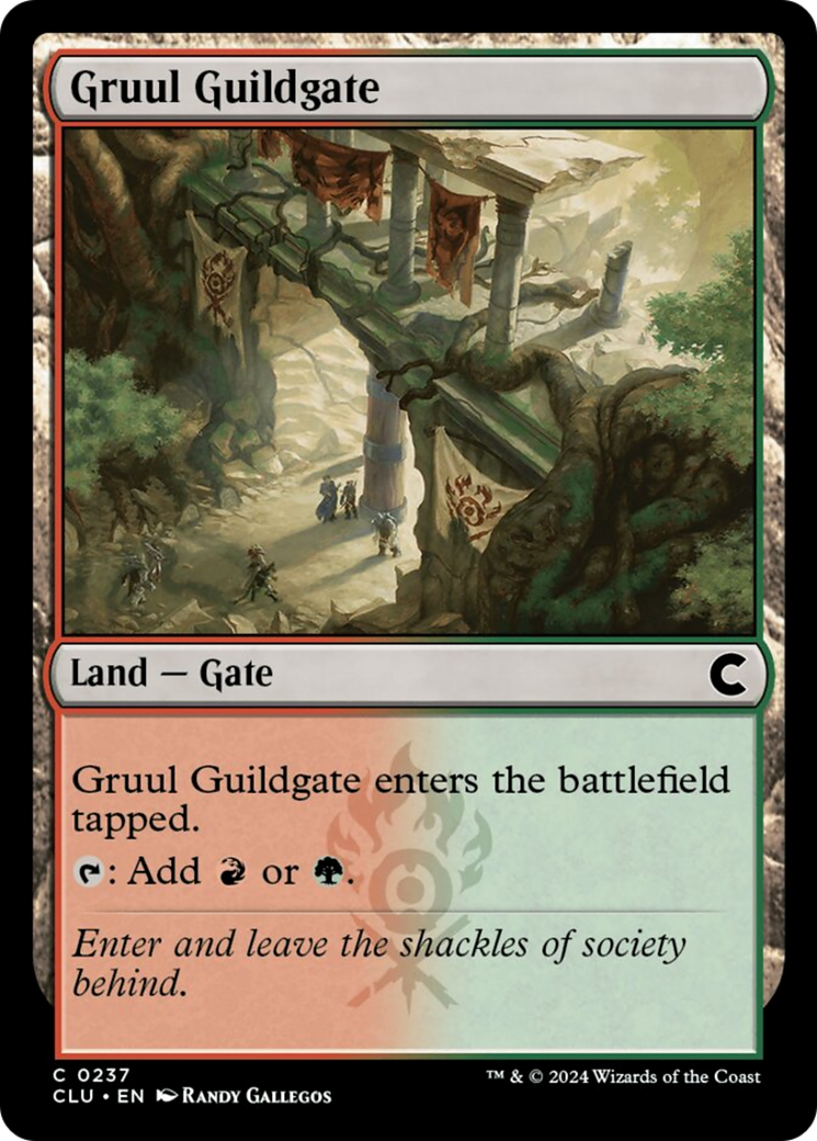 Gruul Guildgate [Ravnica: Clue Edition] | Black Swamp Games