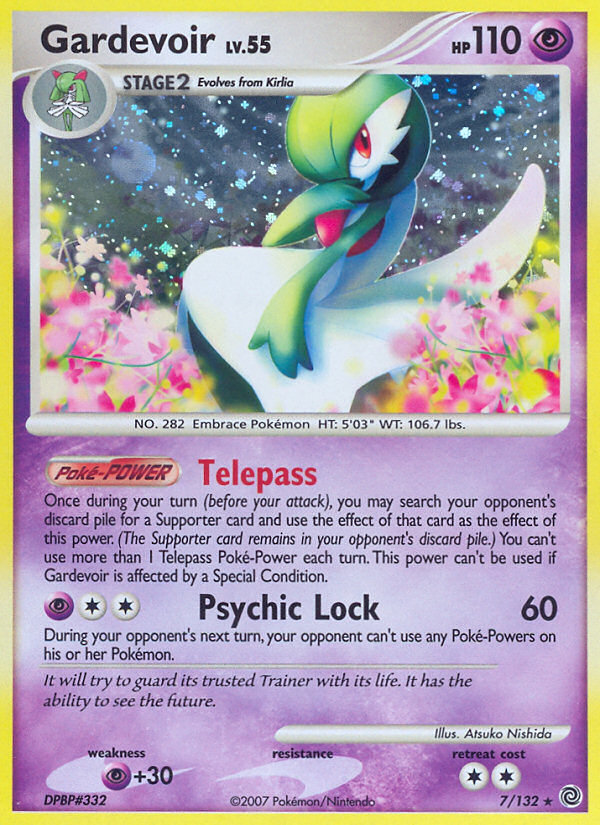 Gardevoir (7/132) [Diamond & Pearl: Secret Wonders] | Black Swamp Games