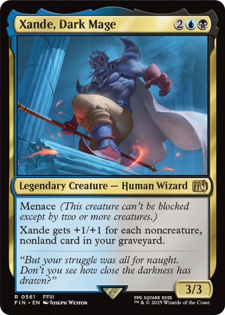 Xande, Dark Mage [FINAL FANTASY] | Black Swamp Games