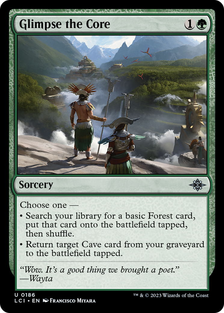 Glimpse the Core [The Lost Caverns of Ixalan] | Black Swamp Games