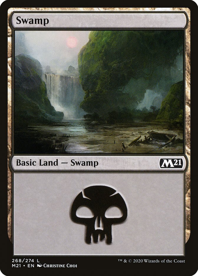 Swamp (268) [Core Set 2021] | Black Swamp Games