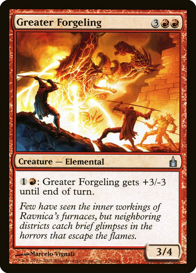 Greater Forgeling [Ravnica: City of Guilds] | Black Swamp Games