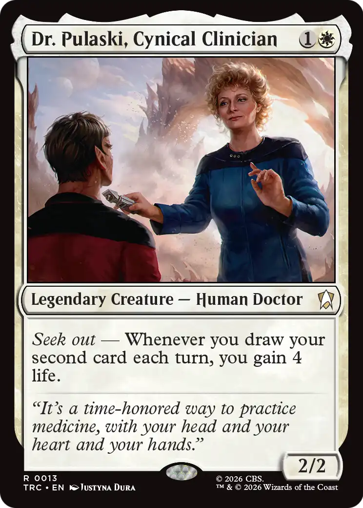 Dr. Pulaski, Cynical Clinician [Star Trek Commander] | Black Swamp Games