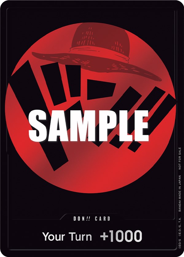 DON!! Card (Red) [One Piece Promotion Cards] | Black Swamp Games