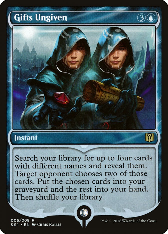 Gifts Ungiven [Signature Spellbook: Jace] | Black Swamp Games