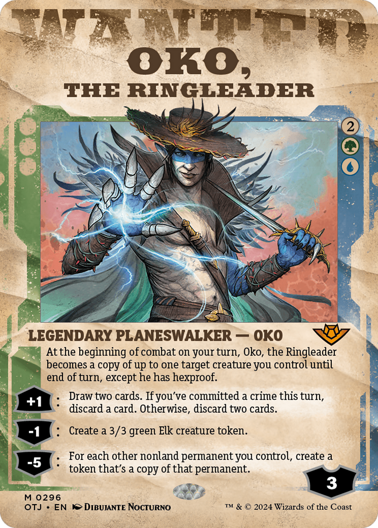 Oko, the Ringleader (Showcase) [Outlaws of Thunder Junction] | Black Swamp Games