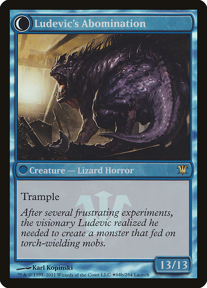 Ludevic's Test Subject // Ludevic's Abomination (Launch) [Innistrad Prerelease Promos] | Black Swamp Games