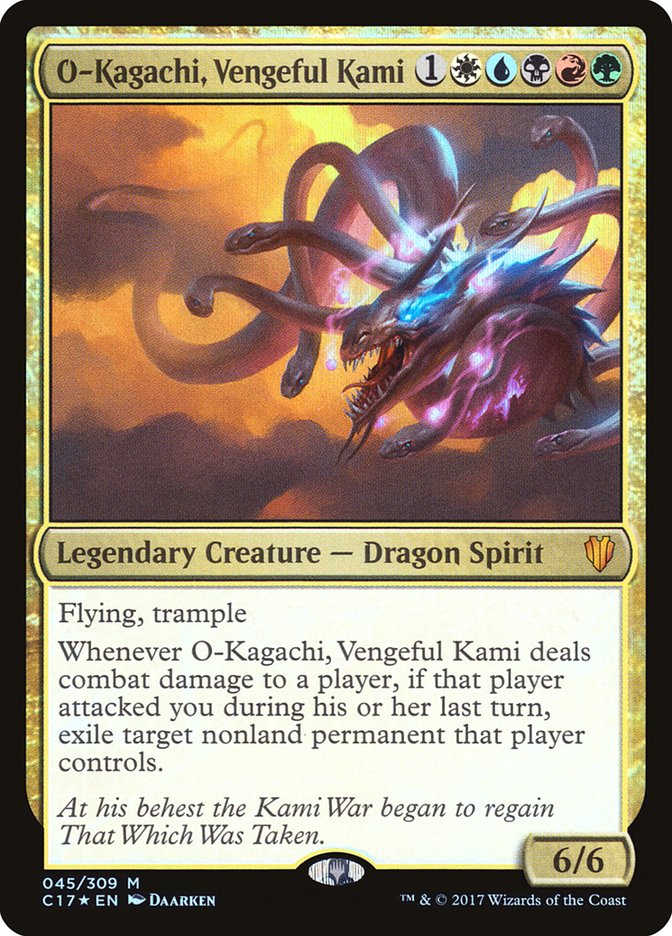 O-Kagachi, Vengeful Kami [Commander 2017] | Black Swamp Games