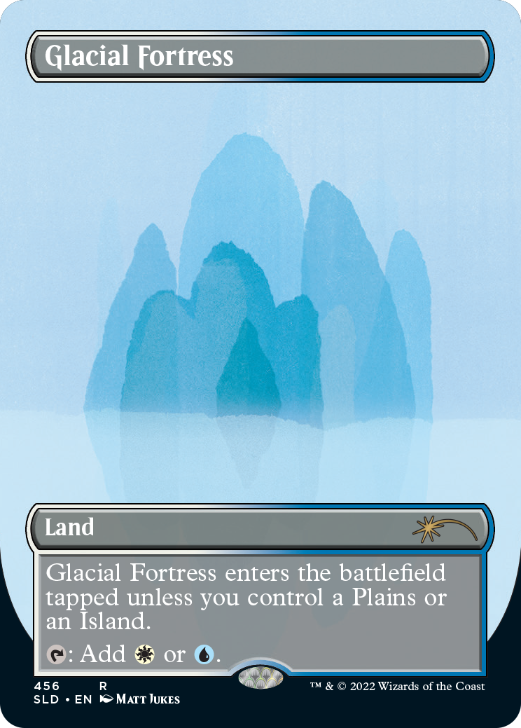 Glacial Fortress (Borderless) [Secret Lair Drop Series] | Black Swamp Games