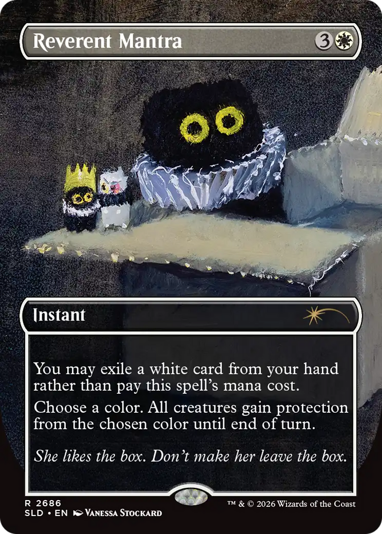 Reverent Mantra [Secret Lair Drop Series] | Black Swamp Games