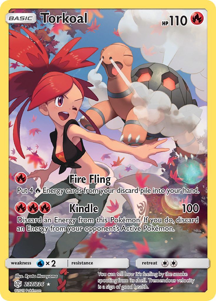 Torkoal (237/236) [Sun & Moon: Cosmic Eclipse] | Black Swamp Games