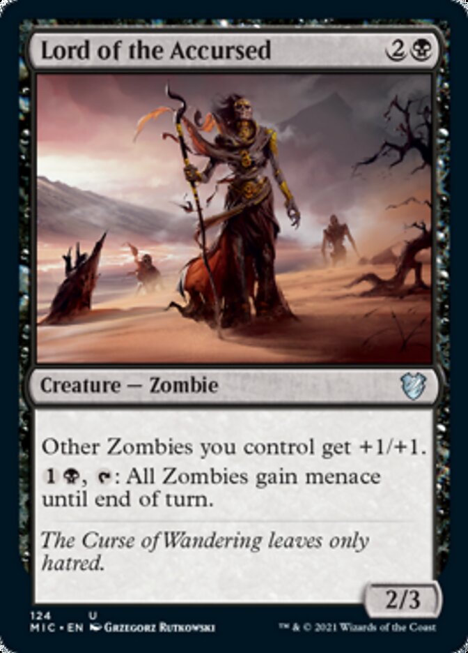 Lord of the Accursed [Innistrad: Midnight Hunt Commander] | Black Swamp Games