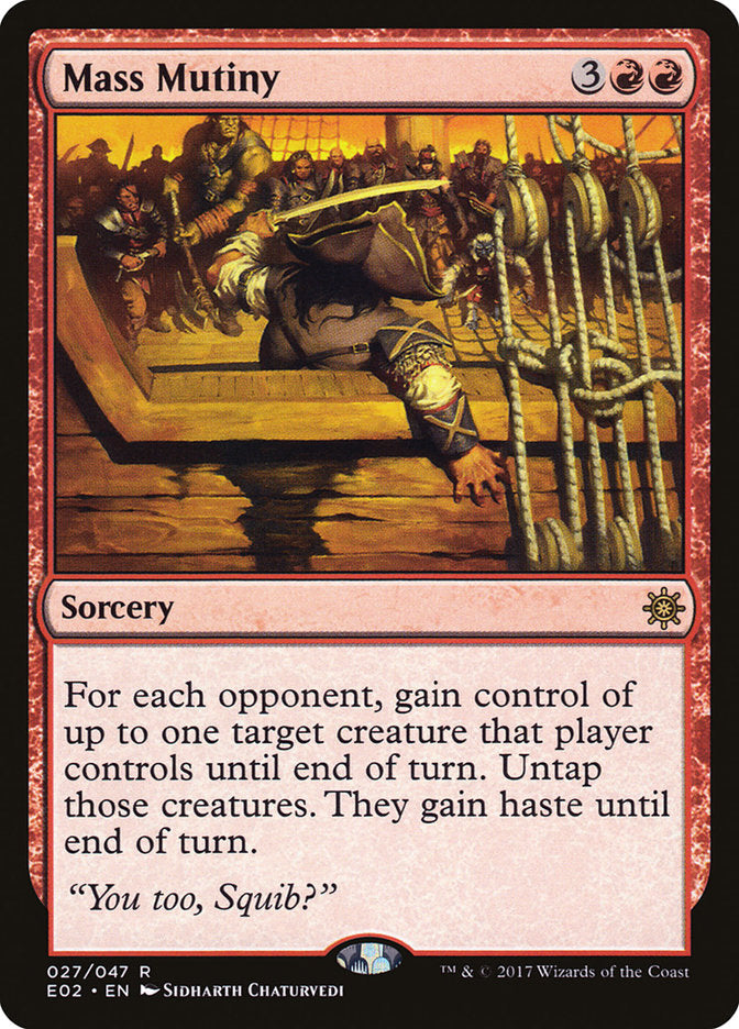 Mass Mutiny [Explorers of Ixalan] | Black Swamp Games
