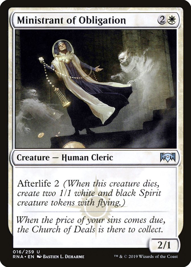 Ministrant of Obligation [Ravnica Allegiance] | Black Swamp Games
