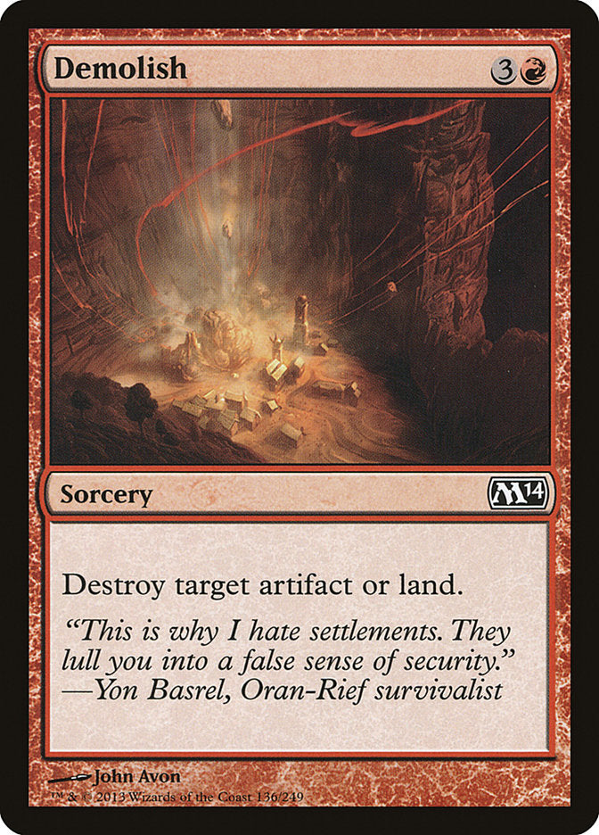 Demolish [Magic 2014] | Black Swamp Games