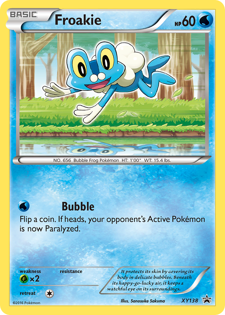 Froakie (XY138) [XY: Black Star Promos] | Black Swamp Games