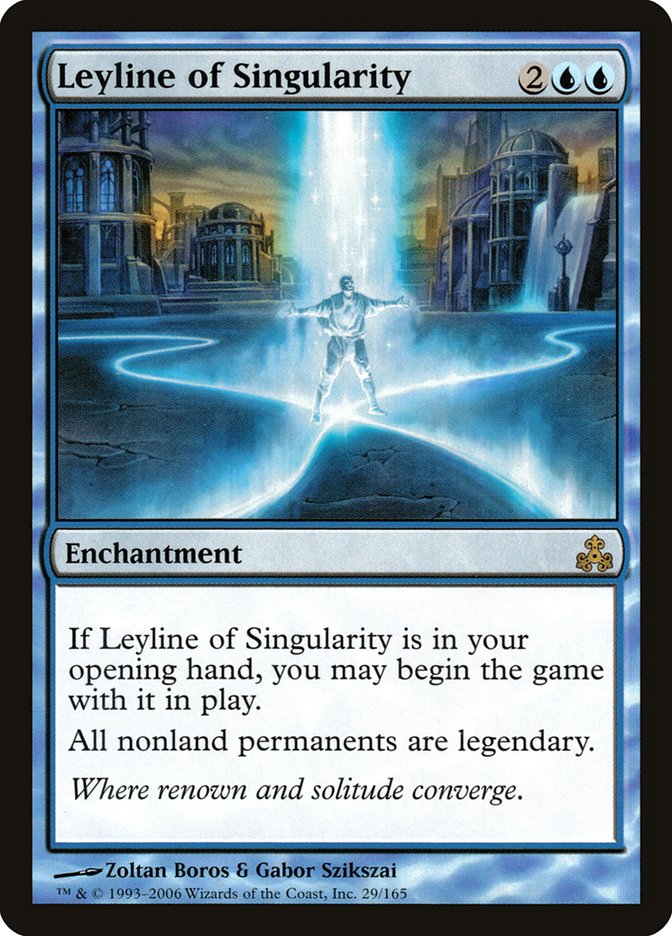 Leyline of Singularity [Guildpact] | Black Swamp Games