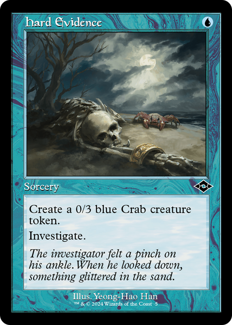 Hard Evidence (Retro) [Modern Horizons 2] | Black Swamp Games
