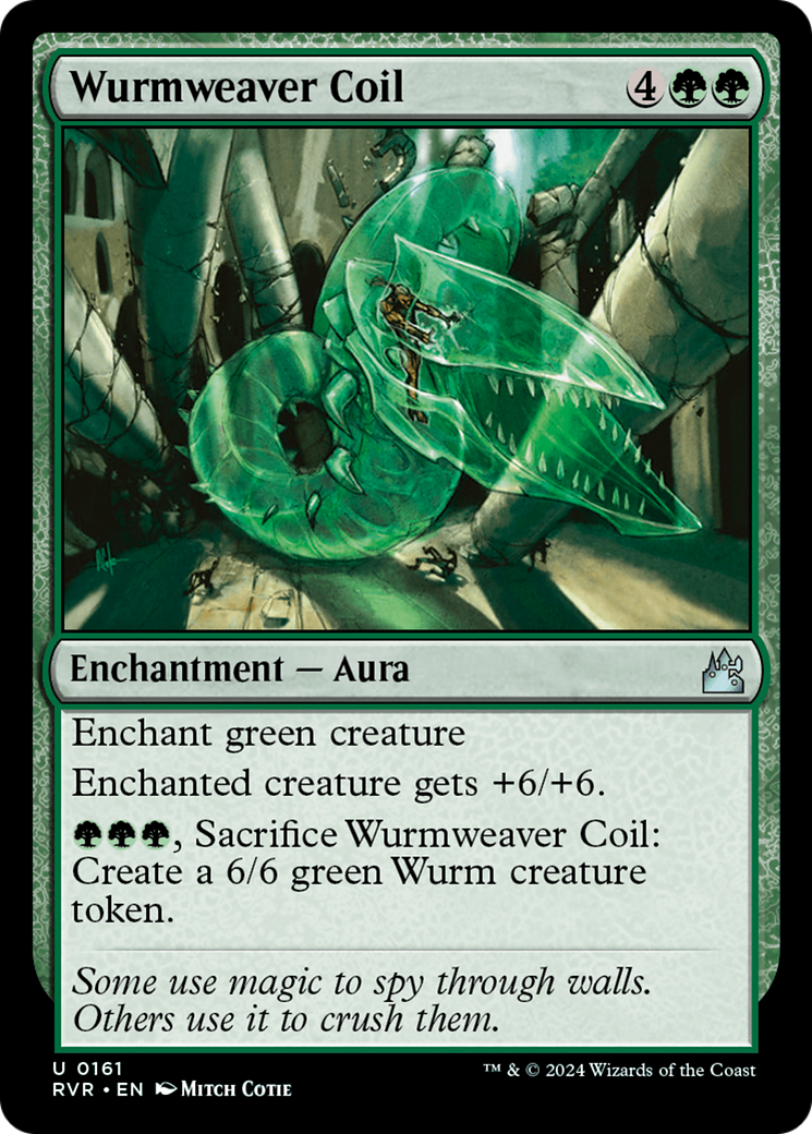 Wurmweaver Coil [Ravnica Remastered] | Black Swamp Games
