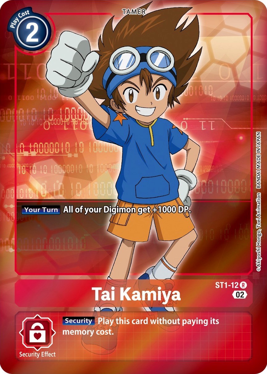 Tai Kamiya [ST1-12] (Alternate Art) [Starter Deck: Jesmon] | Black Swamp Games