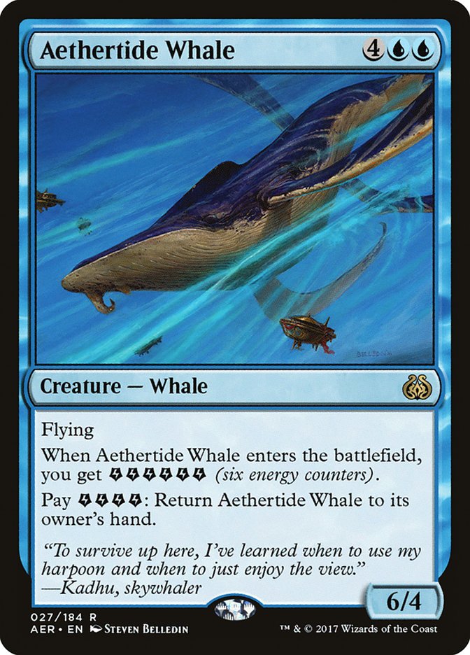 Aethertide Whale [Aether Revolt] | Black Swamp Games