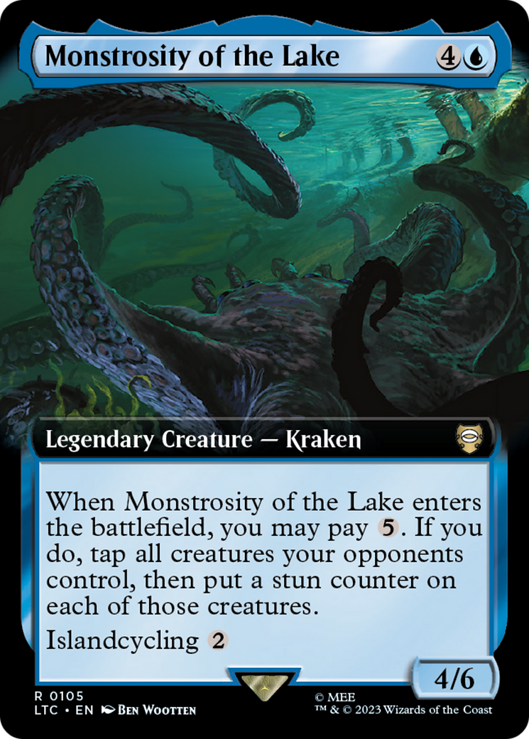 Monstrosity of the Lake (Extended Art) [The Lord of the Rings: Tales of Middle-Earth Commander] | Black Swamp Games