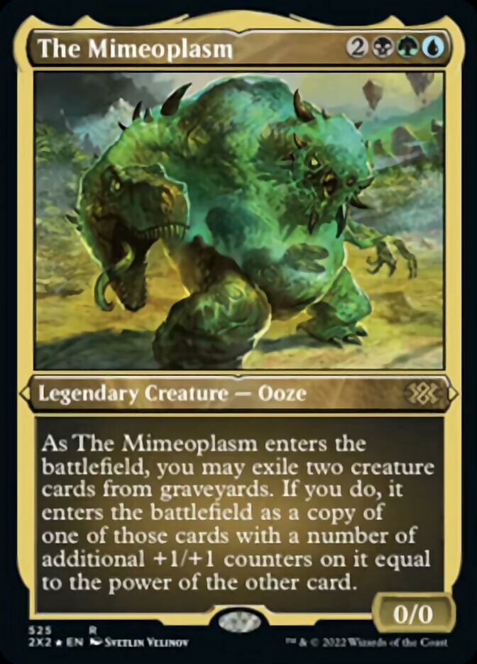 The Mimeoplasm (Foil Etched) [Double Masters 2022] | Black Swamp Games