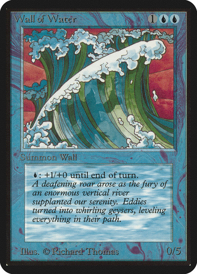 Wall of Water [Alpha Edition] | Black Swamp Games