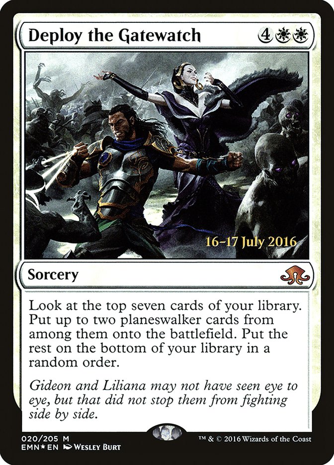Deploy the Gatewatch [Eldritch Moon Prerelease Promos] | Black Swamp Games