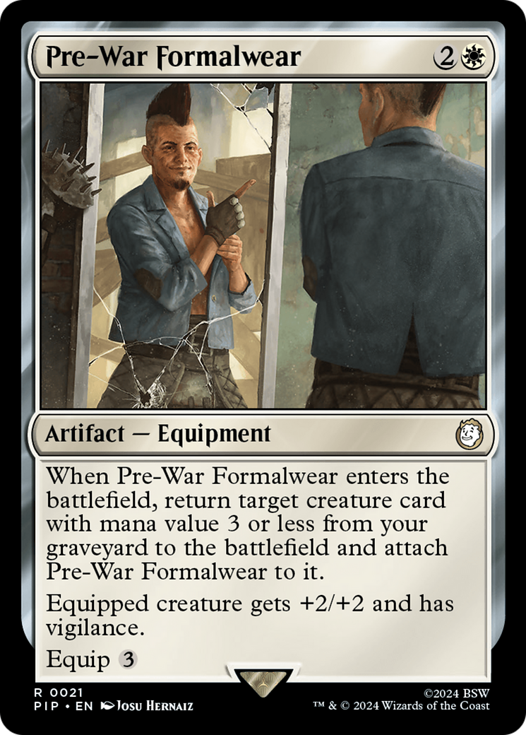 Pre-War Formalwear [Fallout] | Black Swamp Games