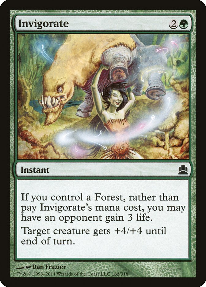 Invigorate [Commander 2011] | Black Swamp Games