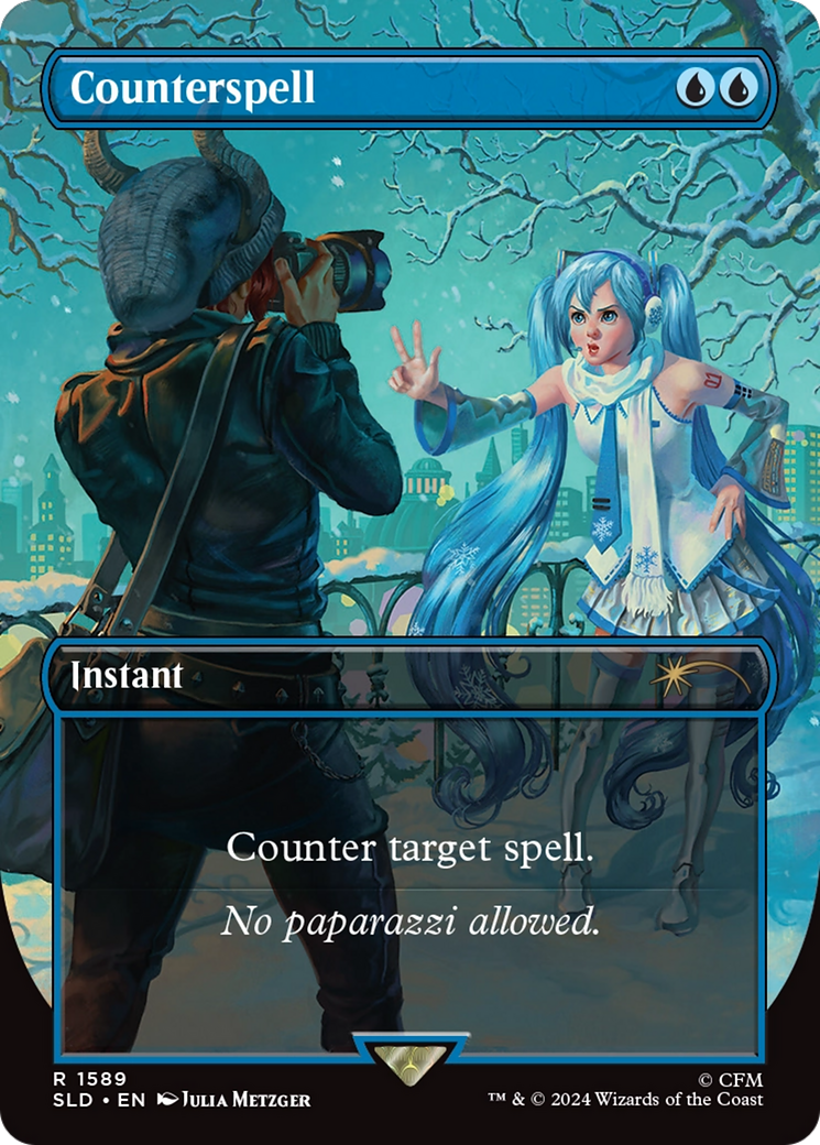 Counterspell (1589) (Rainbow Foil) [Secret Lair Drop Series] | Black Swamp Games