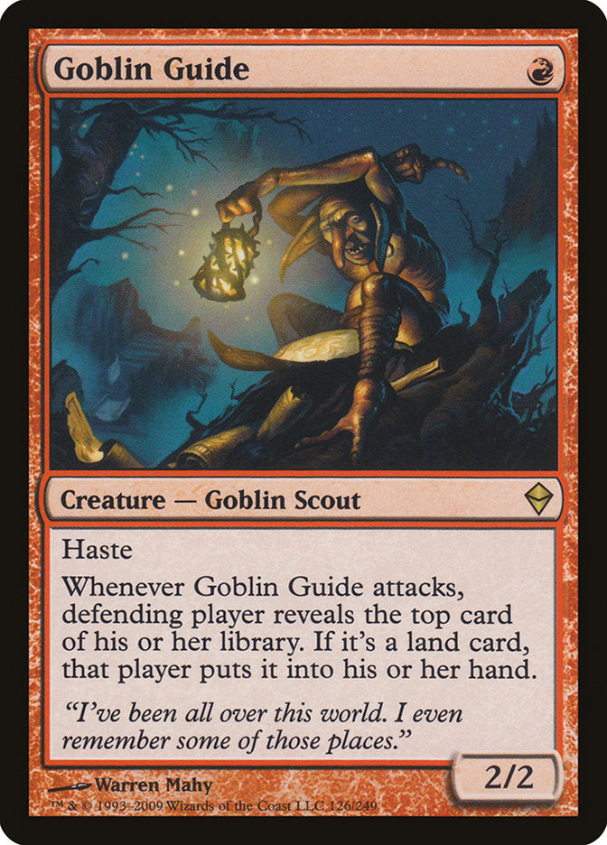 Goblin Guide [Zendikar] | Black Swamp Games
