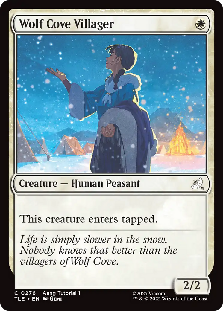 Wolf Cove Villager (0276) [Avatar: The Last Airbender: Eternal-Legal] | Black Swamp Games