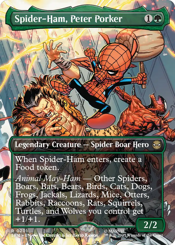 Spider-Ham, Peter Porker (Borderless) [Marvel's Spider-Man] | Black Swamp Games